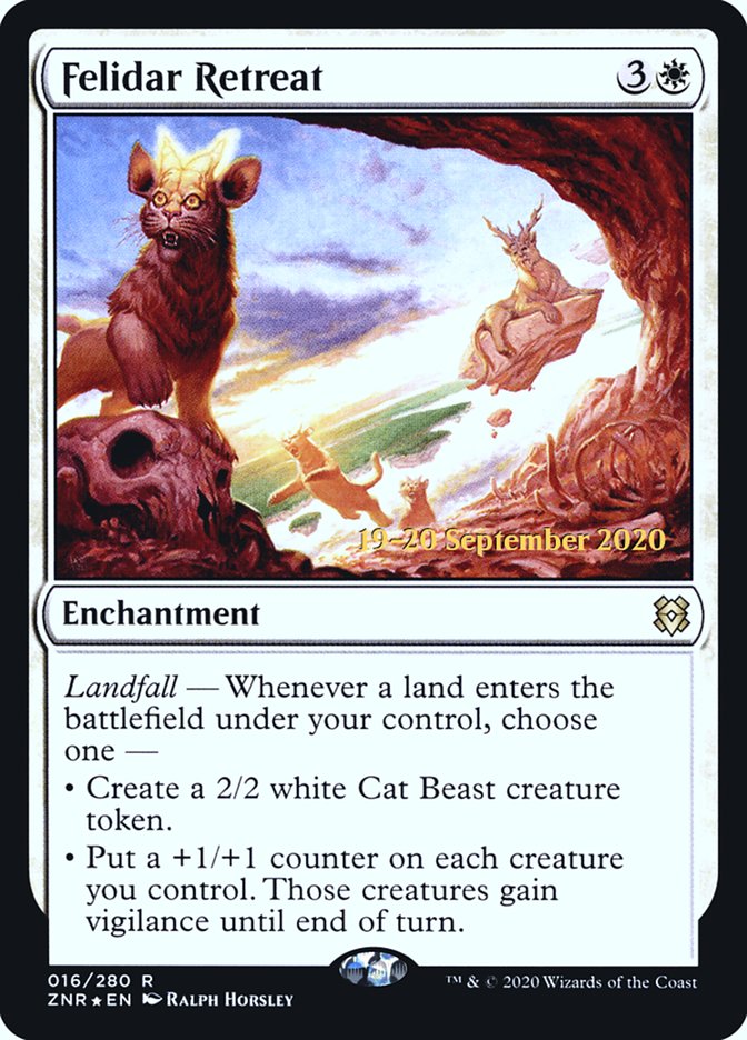 Felidar Retreat [Zendikar Rising Prerelease Promos] | Game Master's Emporium (The New GME)