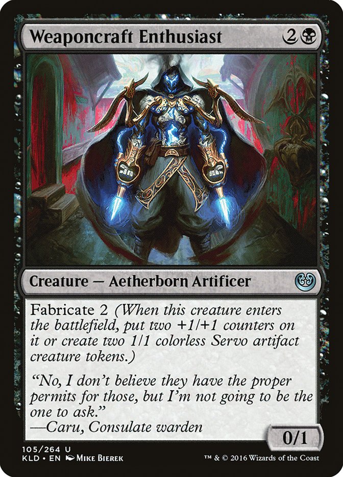 Weaponcraft Enthusiast [Kaladesh] | Game Master's Emporium (The New GME)