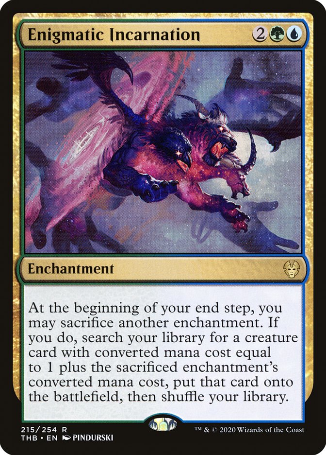 Enigmatic Incarnation [Theros Beyond Death] | Game Master's Emporium (The New GME)