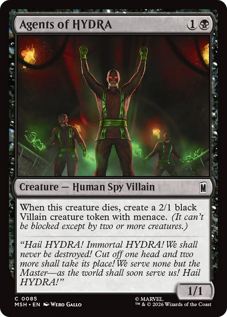Agents of HYDRA [Marvel Super Heroes] | Game Master's Emporium (The New GME)