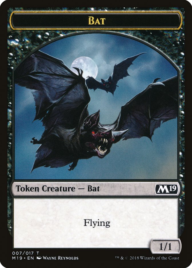 Bat Token [Core Set 2019 Tokens] | Game Master's Emporium (The New GME)