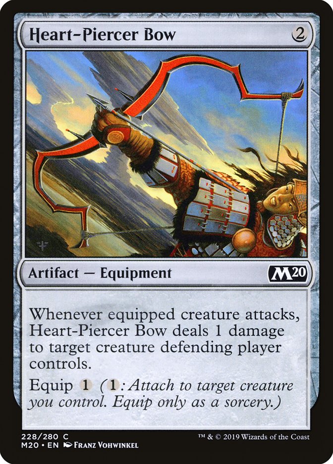 Heart-Piercer Bow [Core Set 2020] | Game Master's Emporium (The New GME)