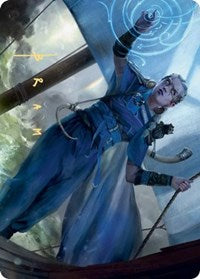 Inga Rune-Eyes Art Card (Gold-Stamped Signature) [Kaldheim Art Series] | Game Master's Emporium (The New GME)