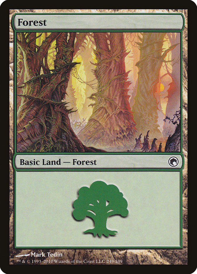 Forest (249) [Scars of Mirrodin] | Game Master's Emporium (The New GME)