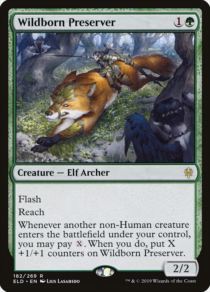 Wildborn Preserver [Throne of Eldraine] | Game Master's Emporium (The New GME)