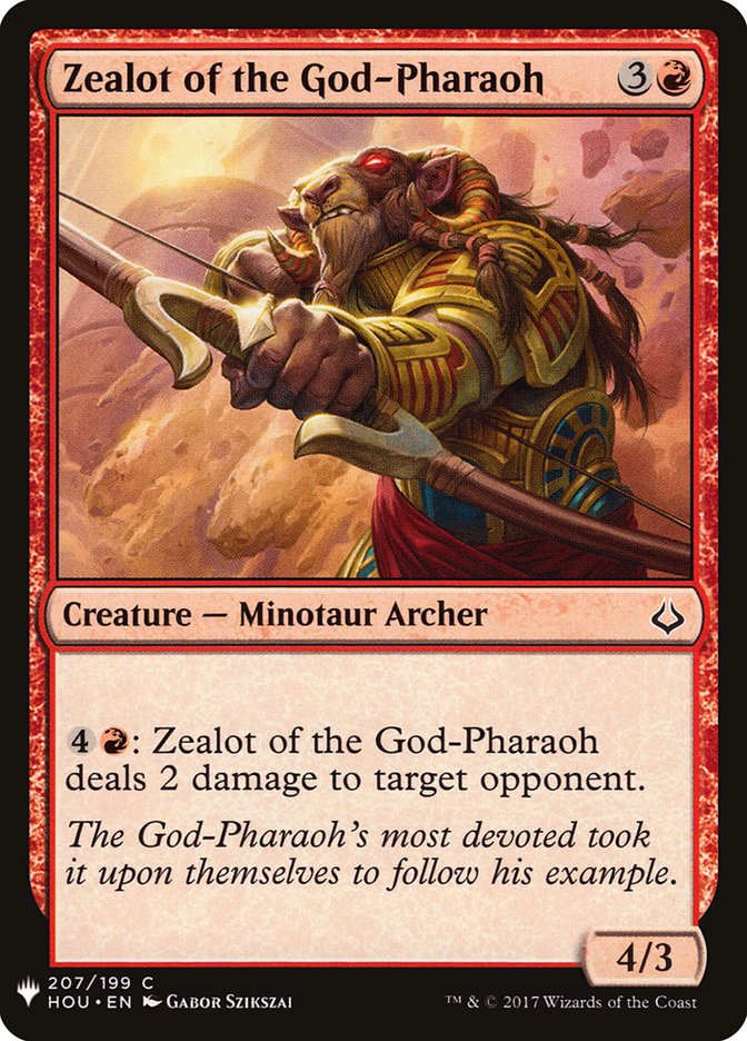 Zealot of the God-Pharaoh [Mystery Booster] | Game Master's Emporium (The New GME)