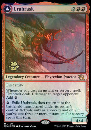 Urabrask // The Great Work [March of the Machine Prerelease Promos] | Game Master's Emporium (The New GME)