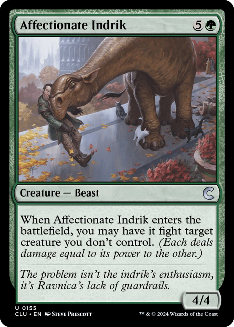 Affectionate Indrik [Ravnica: Clue Edition] | Game Master's Emporium (The New GME)