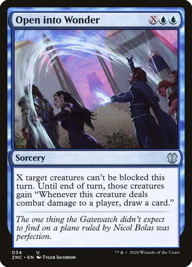 Open into Wonder [Zendikar Rising Commander] | Game Master's Emporium (The New GME)