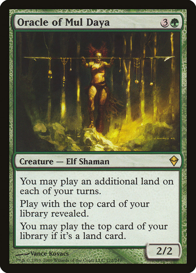 Oracle of Mul Daya [Zendikar] | Game Master's Emporium (The New GME)