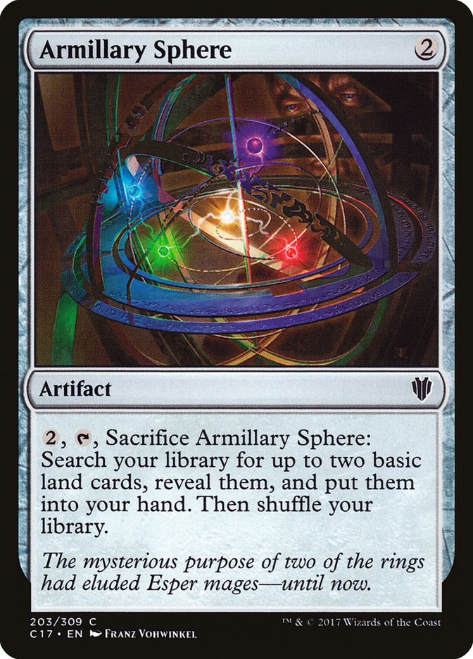 Armillary Sphere [Commander 2017] | Game Master's Emporium (The New GME)
