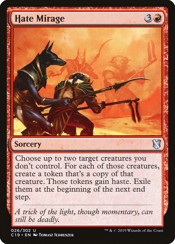 Hate Mirage [Commander 2019] | Game Master's Emporium (The New GME)
