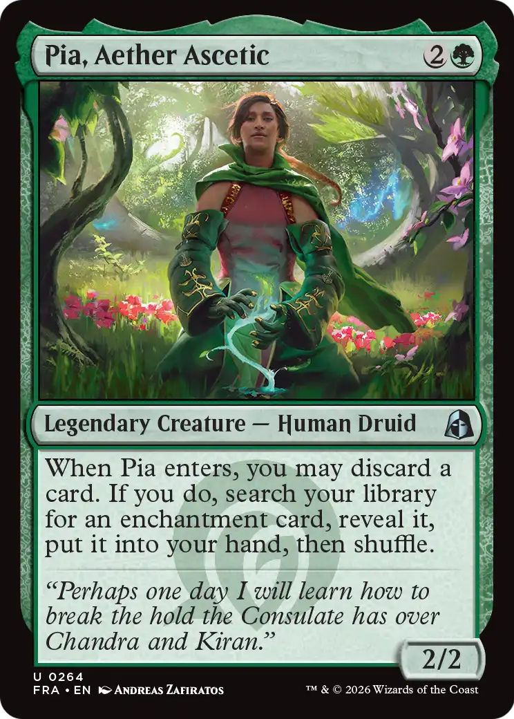 Pia, Aether Ascetic [Reality Fracture] | Game Master's Emporium (The New GME)