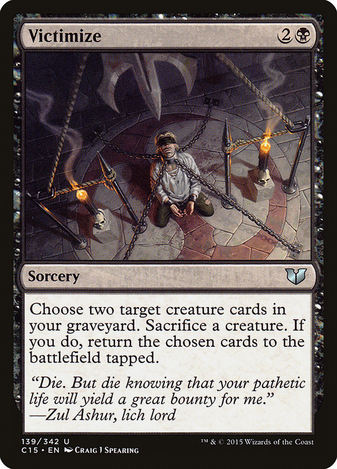 Victimize [Commander 2015] | Game Master's Emporium (The New GME)