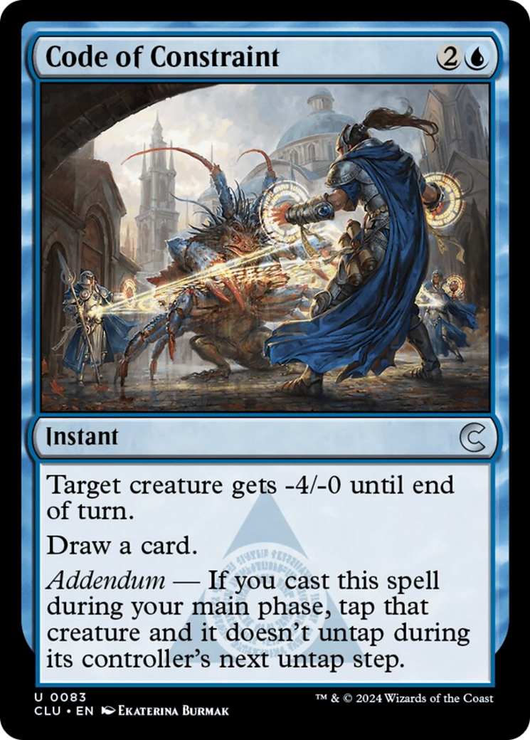 Code of Constraint [Ravnica: Clue Edition] | Game Master's Emporium (The New GME)
