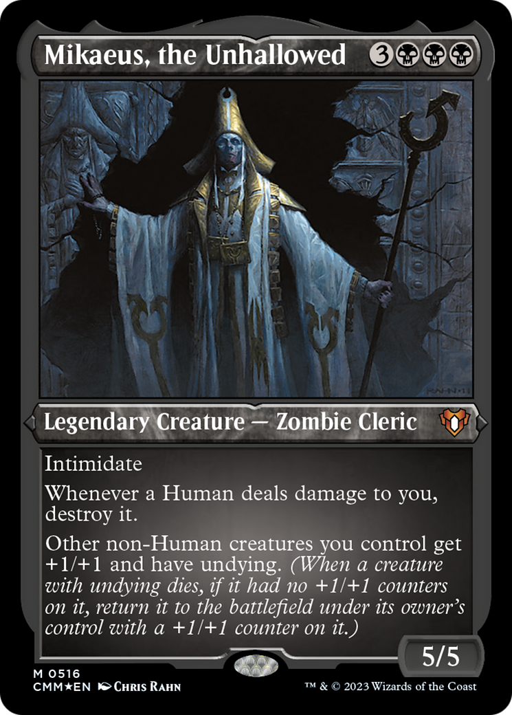 Mikaeus, the Unhallowed (Foil Etched) [Commander Masters] | Game Master's Emporium (The New GME)