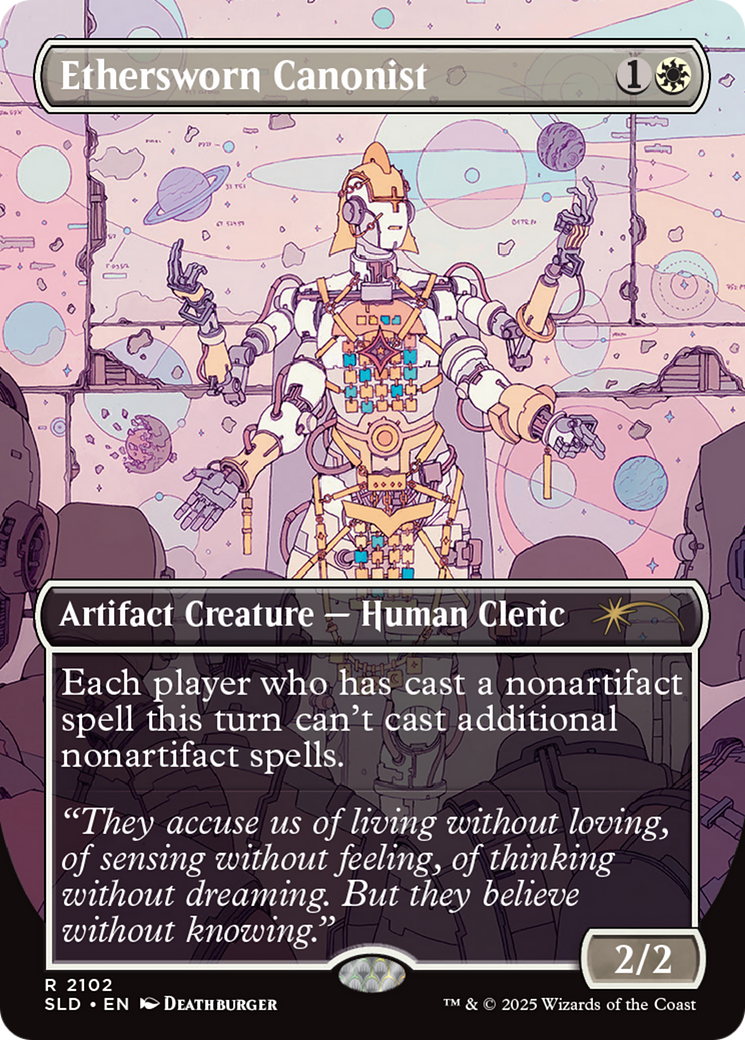 Ethersworn Canonist (Galaxy Foil) [Secret Lair Drop Series] | Game Master's Emporium (The New GME)
