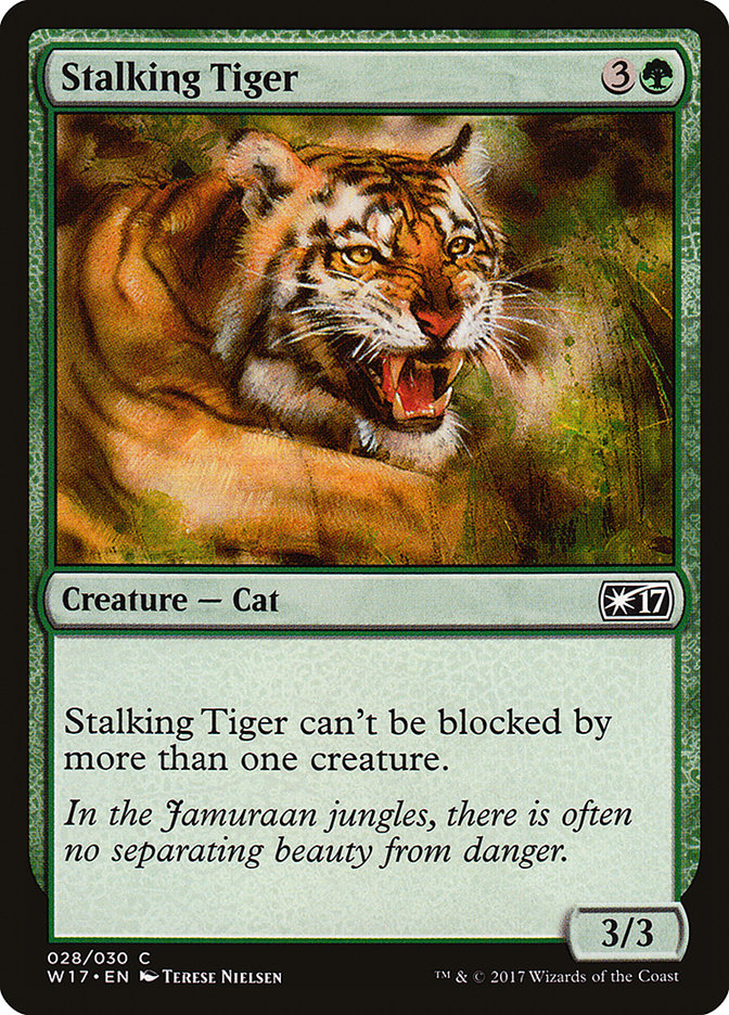 Stalking Tiger [Welcome Deck 2017] | Game Master's Emporium (The New GME)