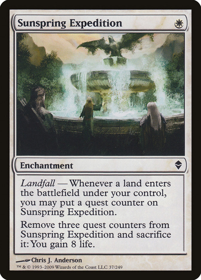 Sunspring Expedition [Zendikar] | Game Master's Emporium (The New GME)