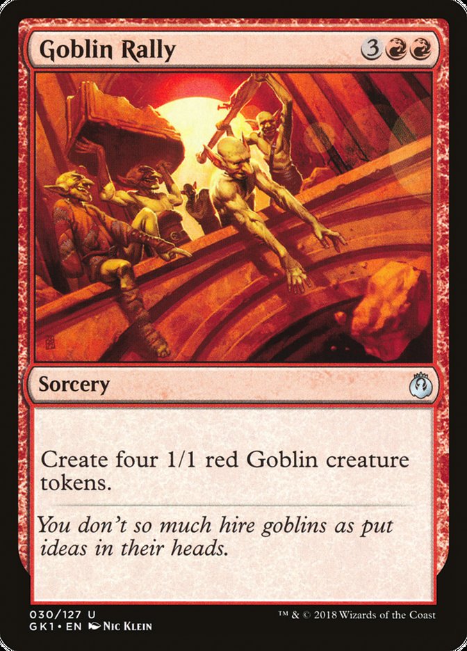 Goblin Rally [Guilds of Ravnica Guild Kit] | Game Master's Emporium (The New GME)