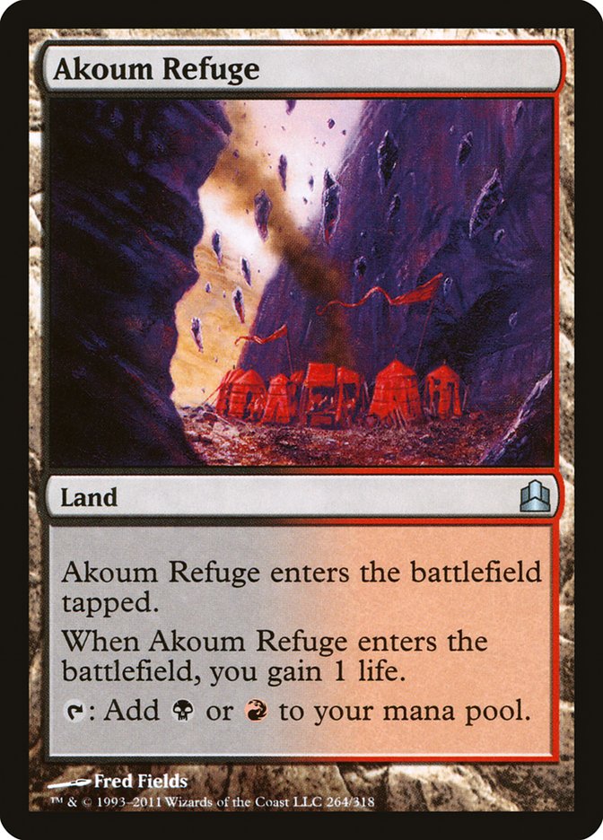 Akoum Refuge [Commander 2011] | Game Master's Emporium (The New GME)