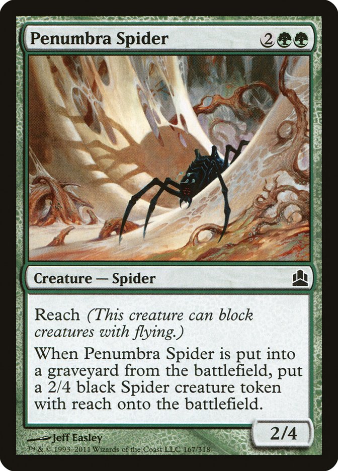 Penumbra Spider [Commander 2011] | Game Master's Emporium (The New GME)