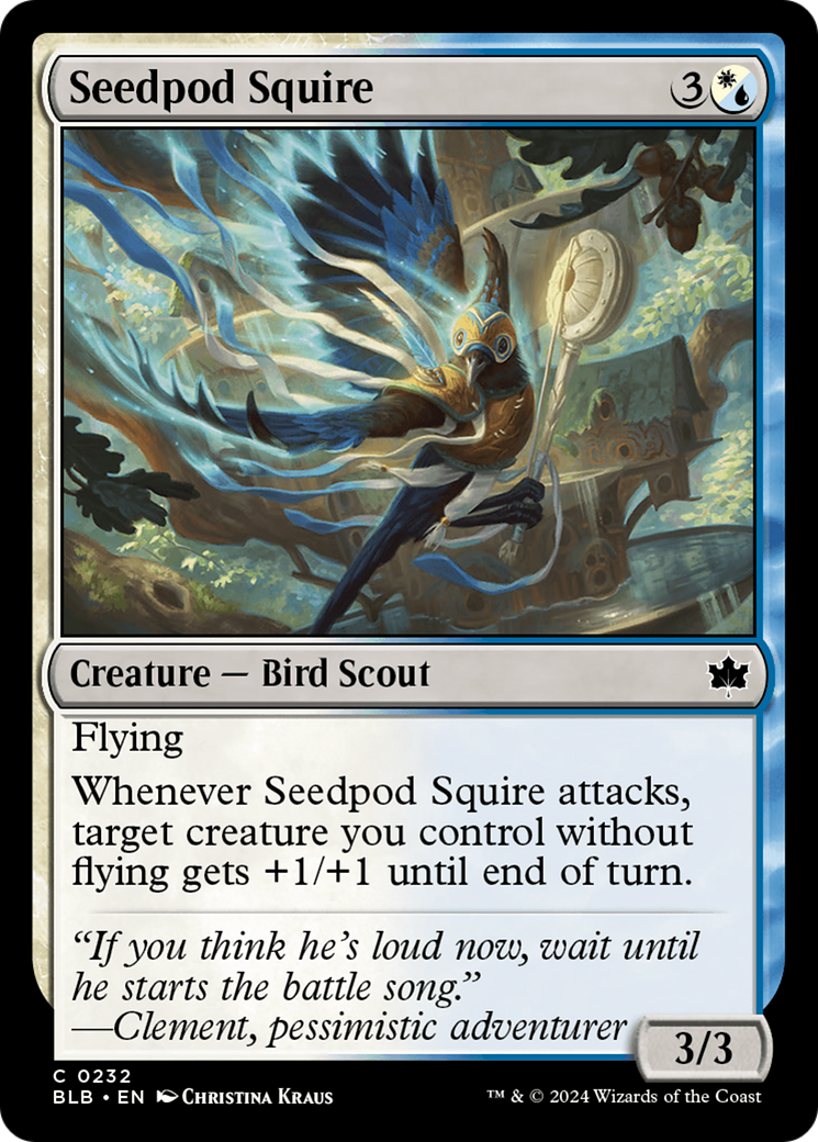 Seedpod Squire [Bloomburrow] | Game Master's Emporium (The New GME)