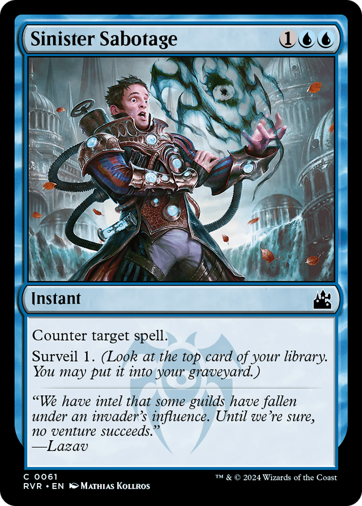 Sinister Sabotage [Ravnica Remastered] | Game Master's Emporium (The New GME)