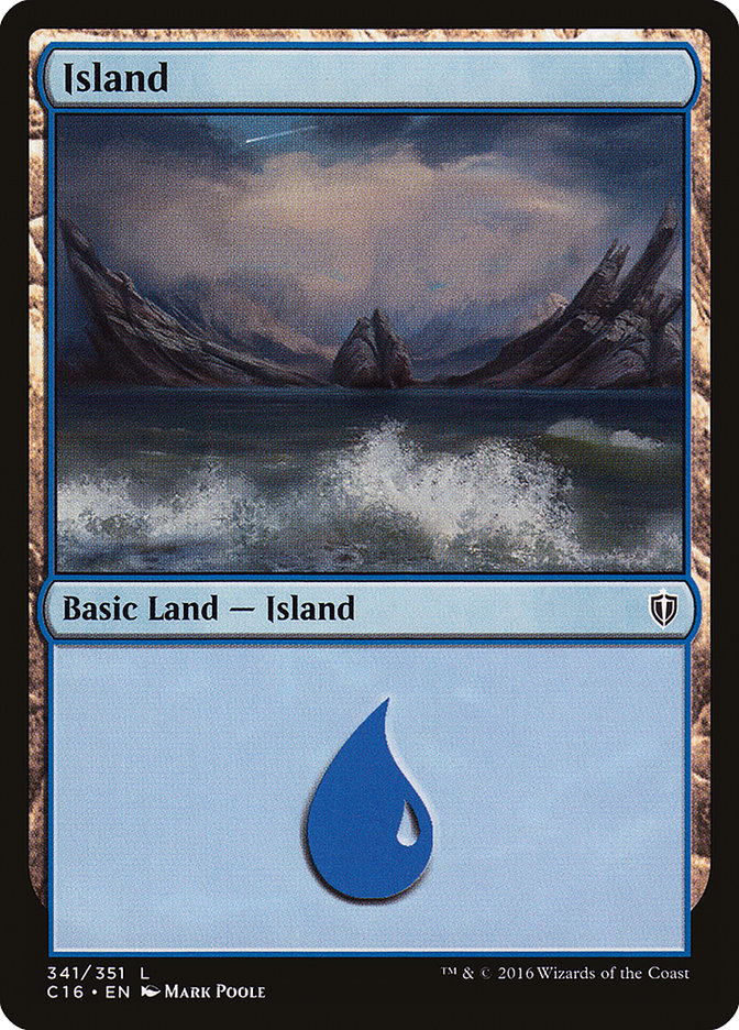 Island (341) [Commander 2016] | Game Master's Emporium (The New GME)