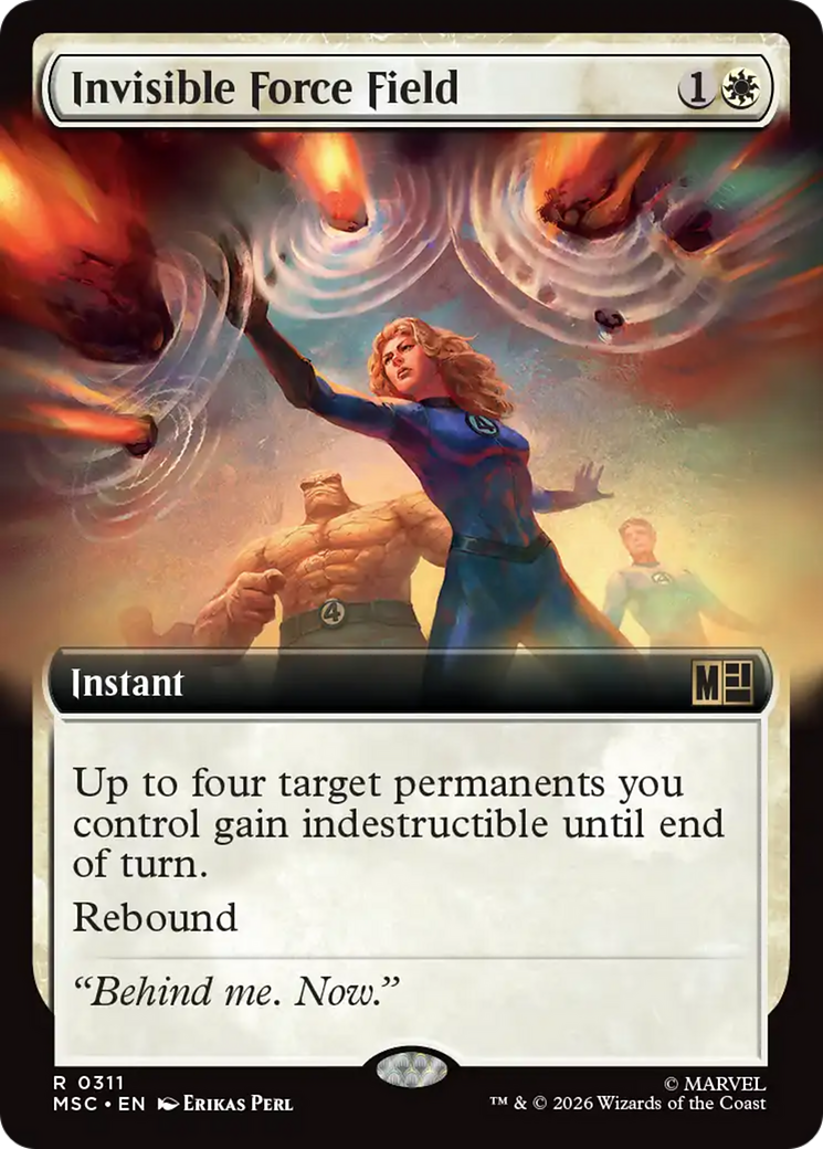 Invisible Force Field (Extended Art) [Marvel Super Heroes Commander] | Game Master's Emporium (The New GME)