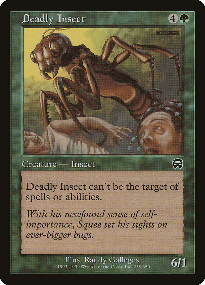 Deadly Insect [Mercadian Masques] | Game Master's Emporium (The New GME)