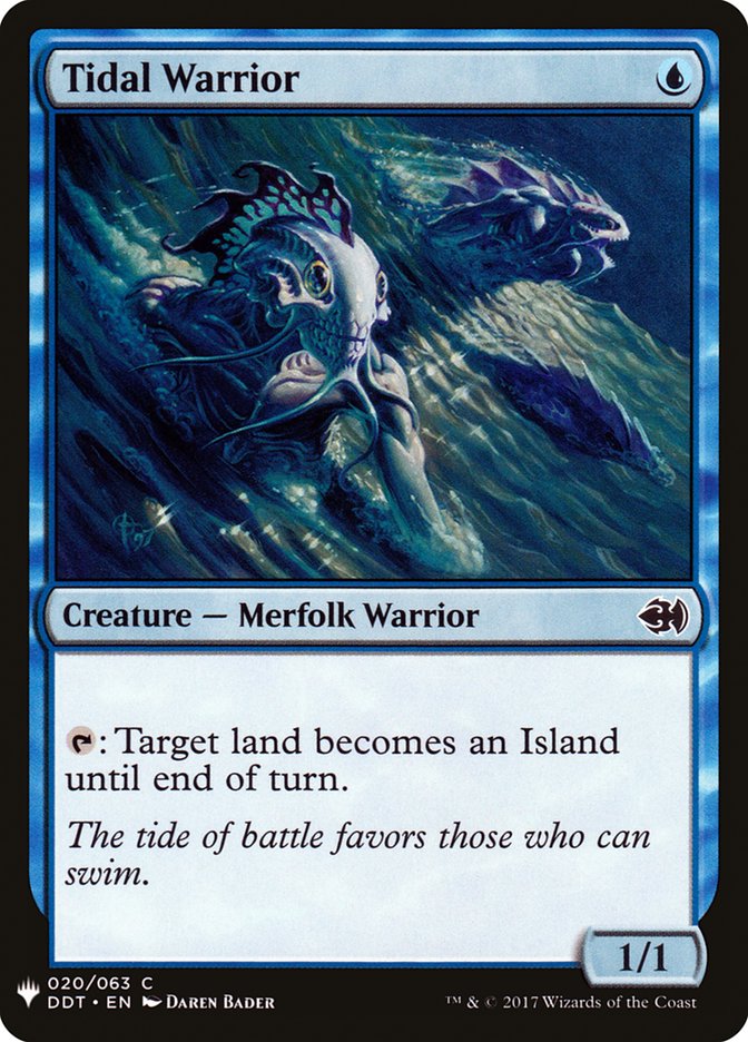 Tidal Warrior [Mystery Booster] | Game Master's Emporium (The New GME)
