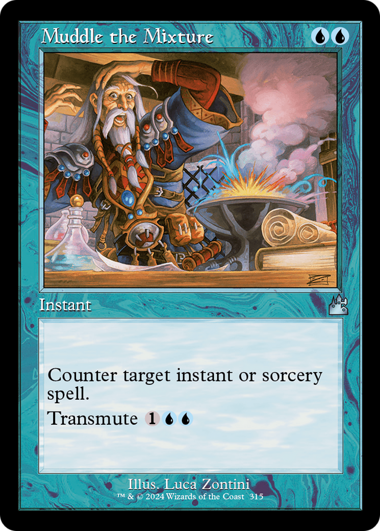 Muddle the Mixture (Retro Frame) [Ravnica Remastered] | Game Master's Emporium (The New GME)