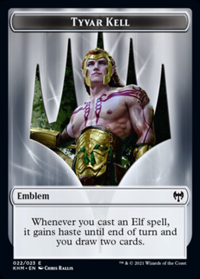 Tyvar Kell Emblem [Kaldheim Tokens] | Game Master's Emporium (The New GME)