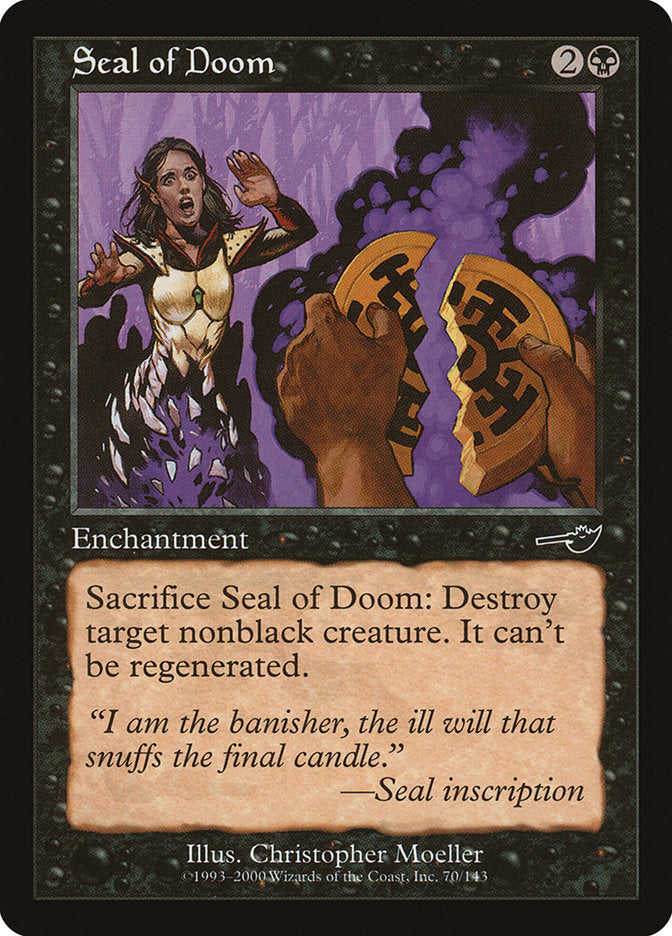 Seal of Doom [Nemesis] | Game Master's Emporium (The New GME)