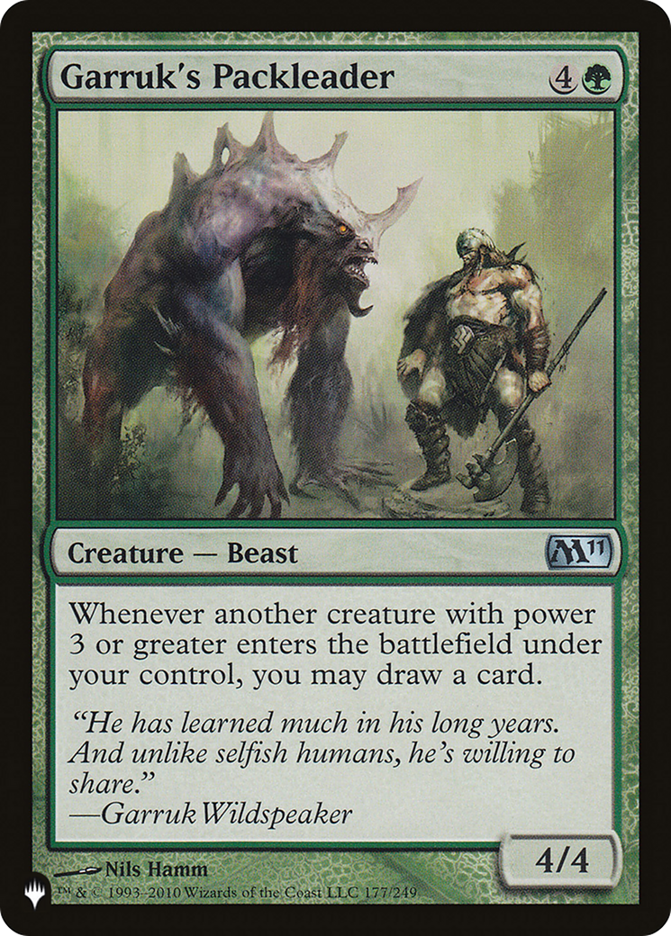 Garruk's Packleader [The List] | Game Master's Emporium (The New GME)