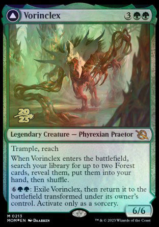 Vorinclex // The Grand Evolution [March of the Machine Prerelease Promos] | Game Master's Emporium (The New GME)