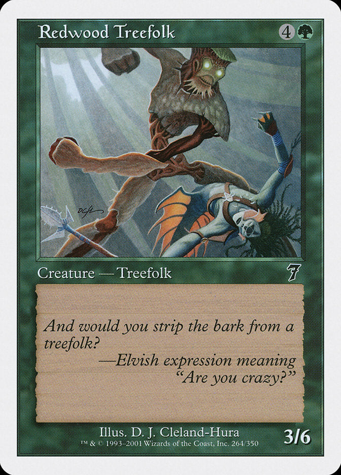 Redwood Treefolk [Seventh Edition] | Game Master's Emporium (The New GME)