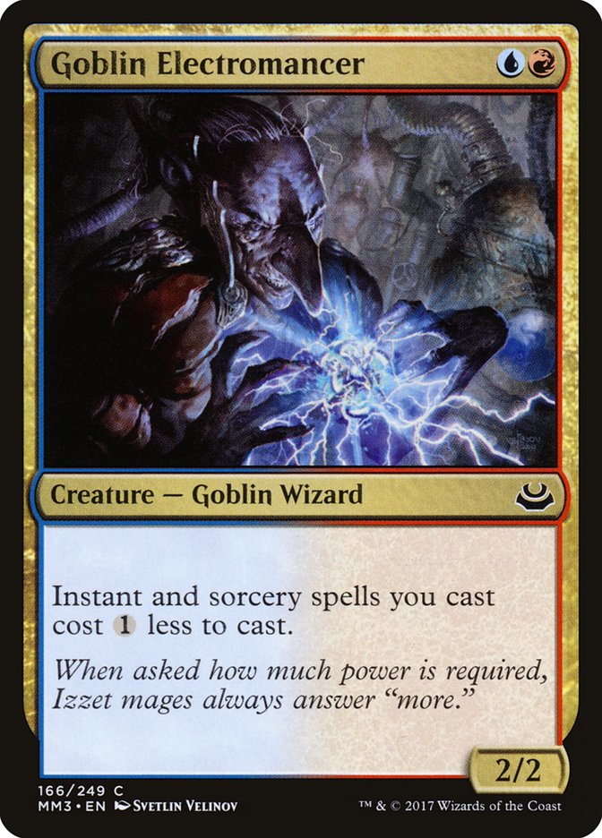 Goblin Electromancer [Modern Masters 2017] | Game Master's Emporium (The New GME)