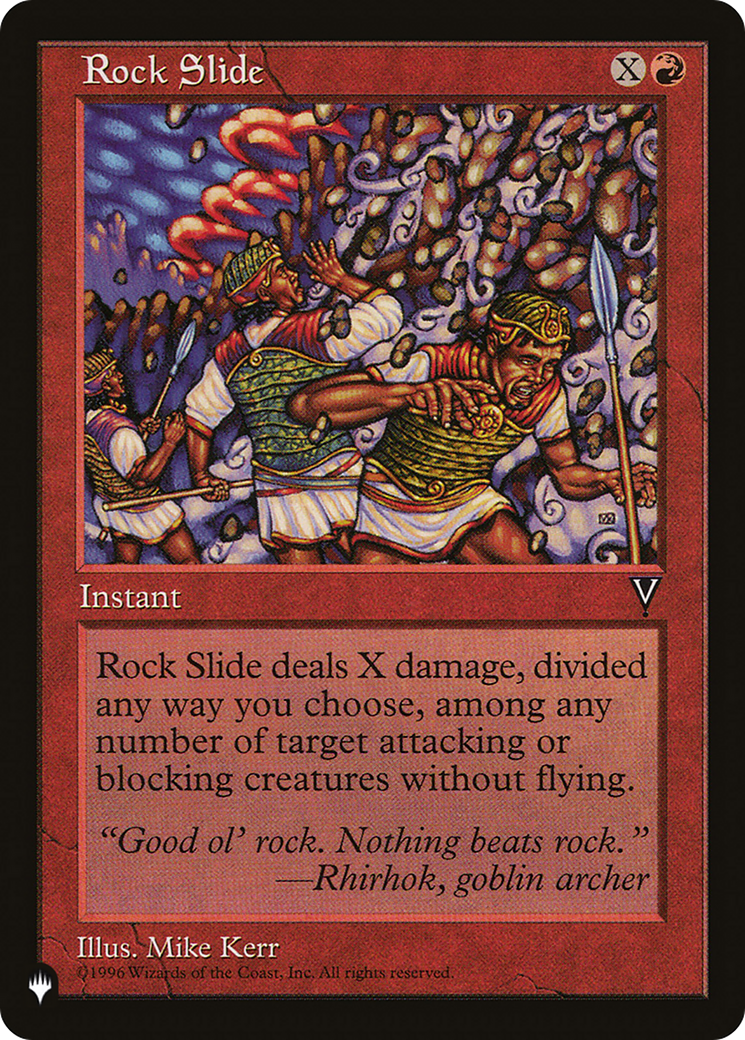 Rock Slide [The List] | Game Master's Emporium (The New GME)