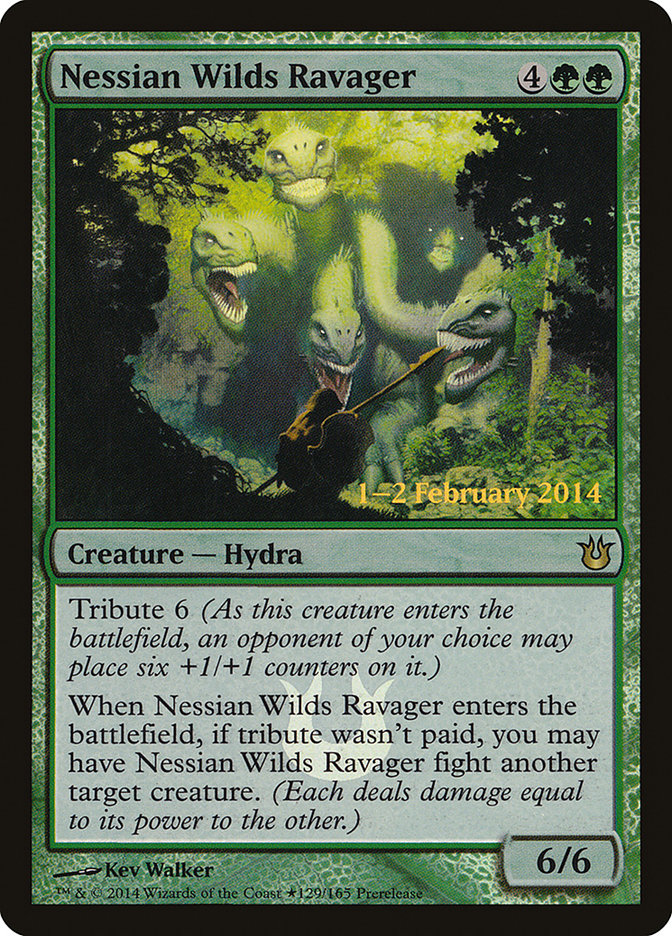 Nessian Wilds Ravager [Born of the Gods Prerelease Promos] | Game Master's Emporium (The New GME)