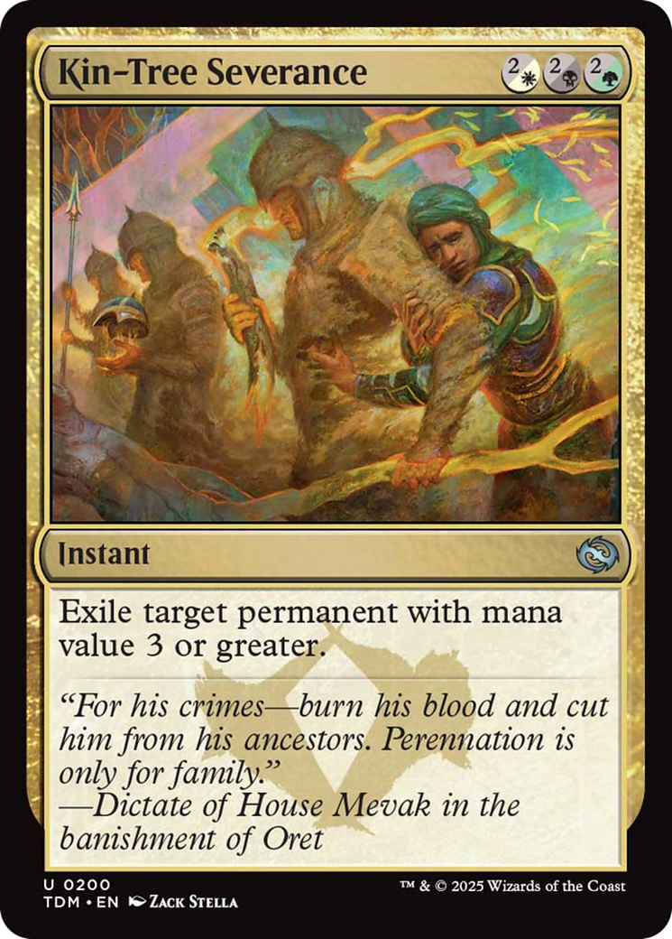 Kin-Tree Severance [Tarkir: Dragonstorm] | Game Master's Emporium (The New GME)