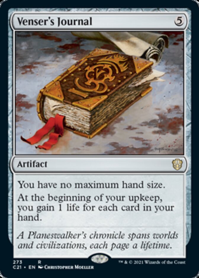 Venser's Journal [Commander 2021] | Game Master's Emporium (The New GME)
