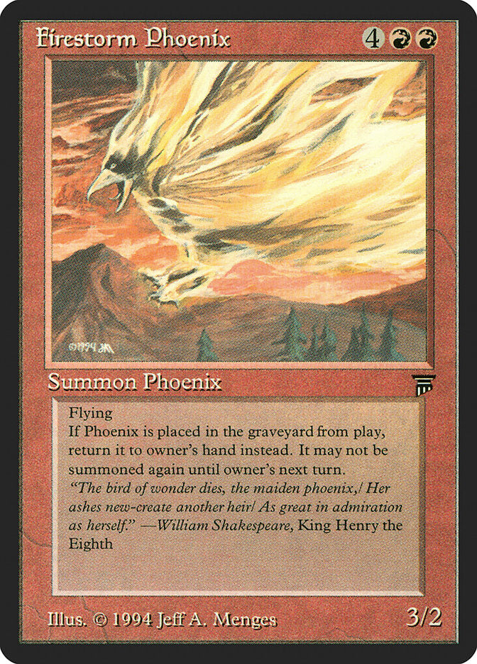 Firestorm Phoenix [Legends] | Game Master's Emporium (The New GME)