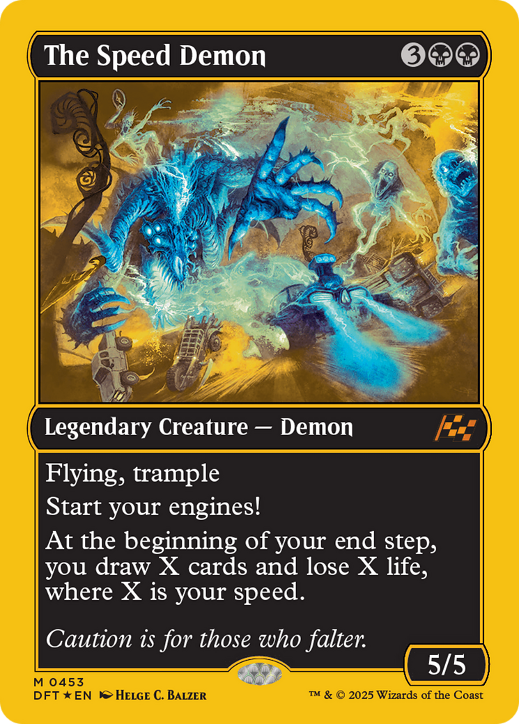 The Speed Demon (First-Place Foil) [Aetherdrift] | Game Master's Emporium (The New GME)