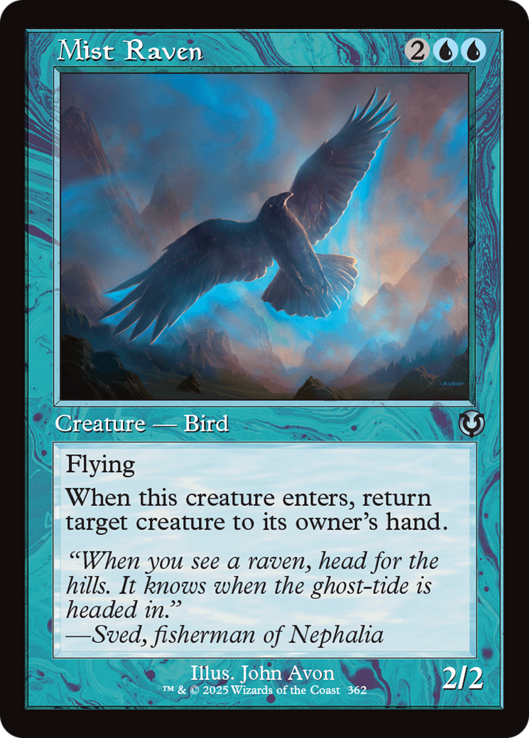 Mist Raven (Retro Frame) [Innistrad Remastered] | Game Master's Emporium (The New GME)