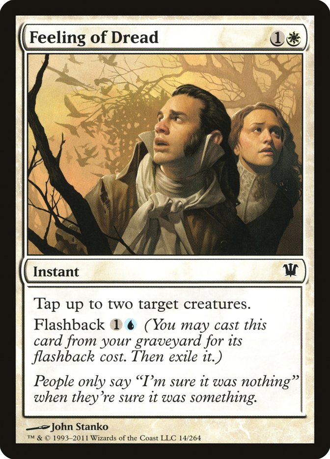 Feeling of Dread [Innistrad] | Game Master's Emporium (The New GME)