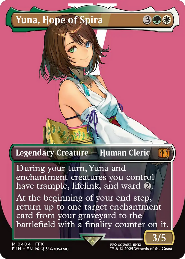 Yuna, Hope of Spira (Borderless) [FINAL FANTASY] | Game Master's Emporium (The New GME)