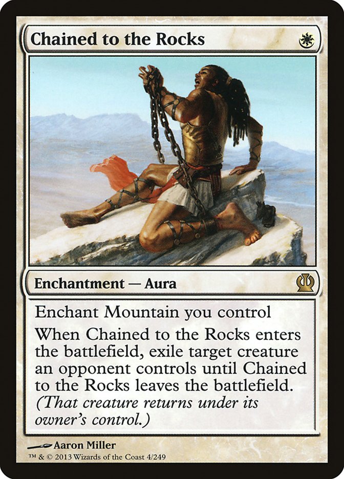 Chained to the Rocks [Theros] | Game Master's Emporium (The New GME)