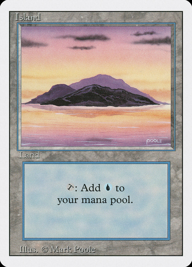 Island (Sunset / Signature on Right) [Revised Edition] | Game Master's Emporium (The New GME)